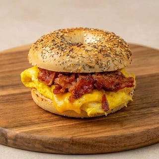 Beef Bacon, Egg, & Cheese Sandwich