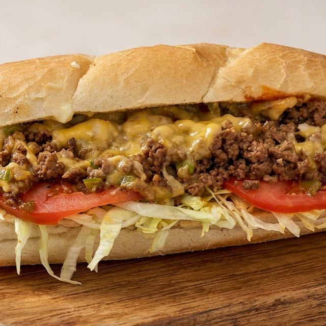 Chopped Cheese Sub.