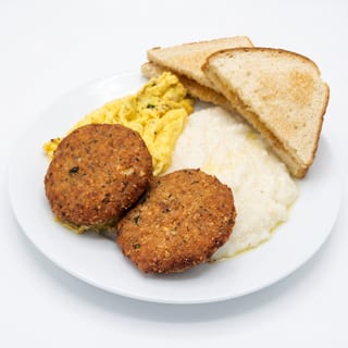 Egg with Salmon Croquettes