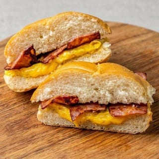 Turkey Bacon, Egg, & Cheese Sandwich