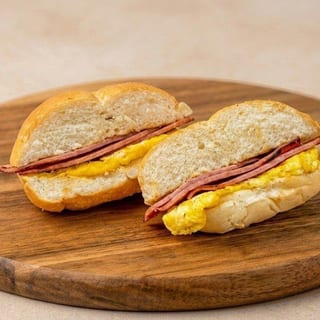 Pork Roll/Taylor Ham, Egg & Cheese Sandwich